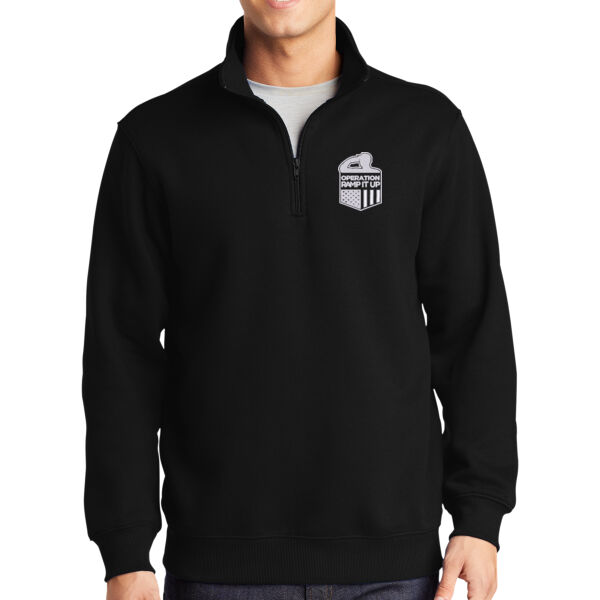Operation Ramp It Up Embroidered - 1/4 Zip Sweatshirt Thumbnail