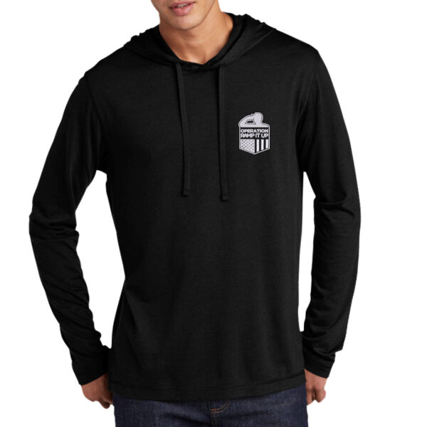 Operation Ramp It Up Embroidered - PosiCharge ® Tri Blend Wicking Long Sleeve Hoodie Thumbnail