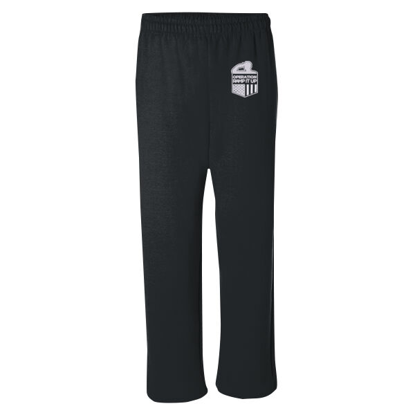 Operation Ramp It Up Embroidered - Heavy Blend™ Open-Bottom Sweatpants Thumbnail
