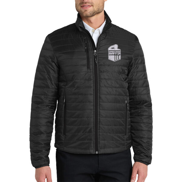 Operation Ramp It Up Embroidered - Packable Puffy Jacket Thumbnail