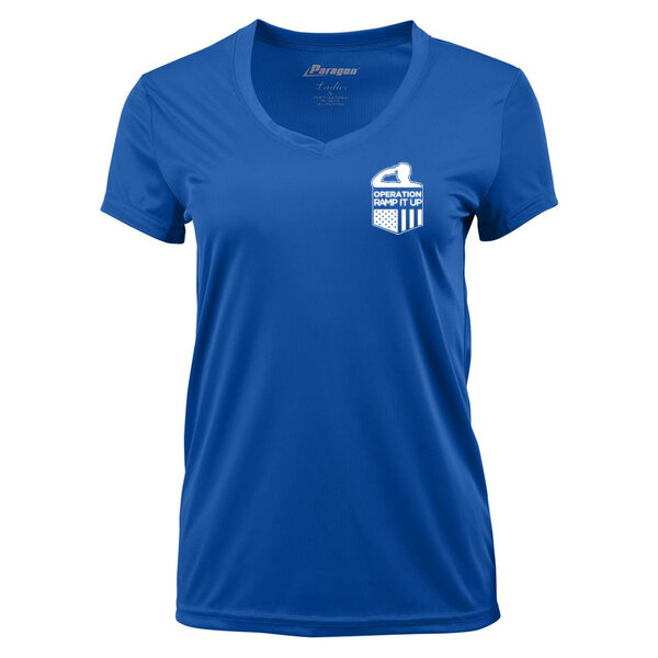 Operation Ramp it Up Printed - Women's Vera V-Neck T-Shirt Thumbnail